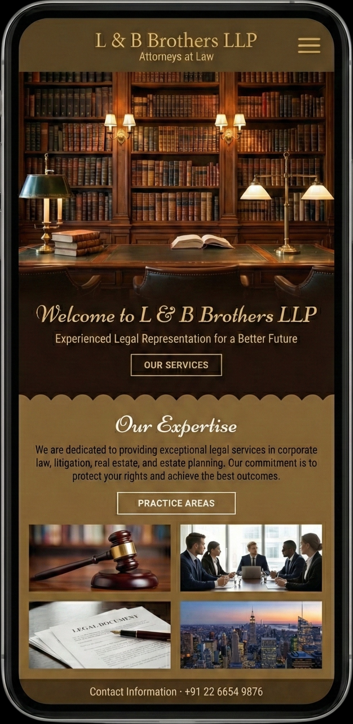 Mady Bakery Website - Mobile View